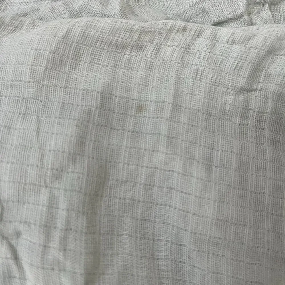 Set of two Newton Organic Cotton Fitted Crib Sheet Mint Green Ultra Breathable